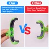 Large Beach Towel Clips for Beach Chair, Heavy-Duty Plastic Clothes