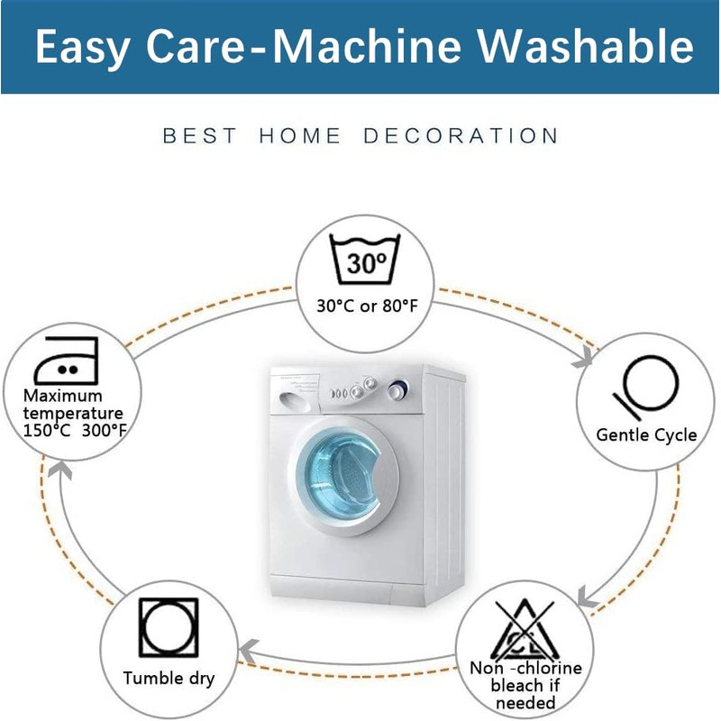 DKSLIPGO Velvet Square Ottoman Covers Slipcover Square Footstool Protector Covers