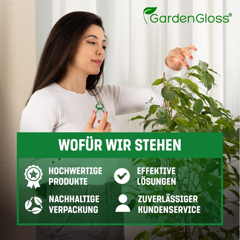 GardenGloss Plant Clips Set