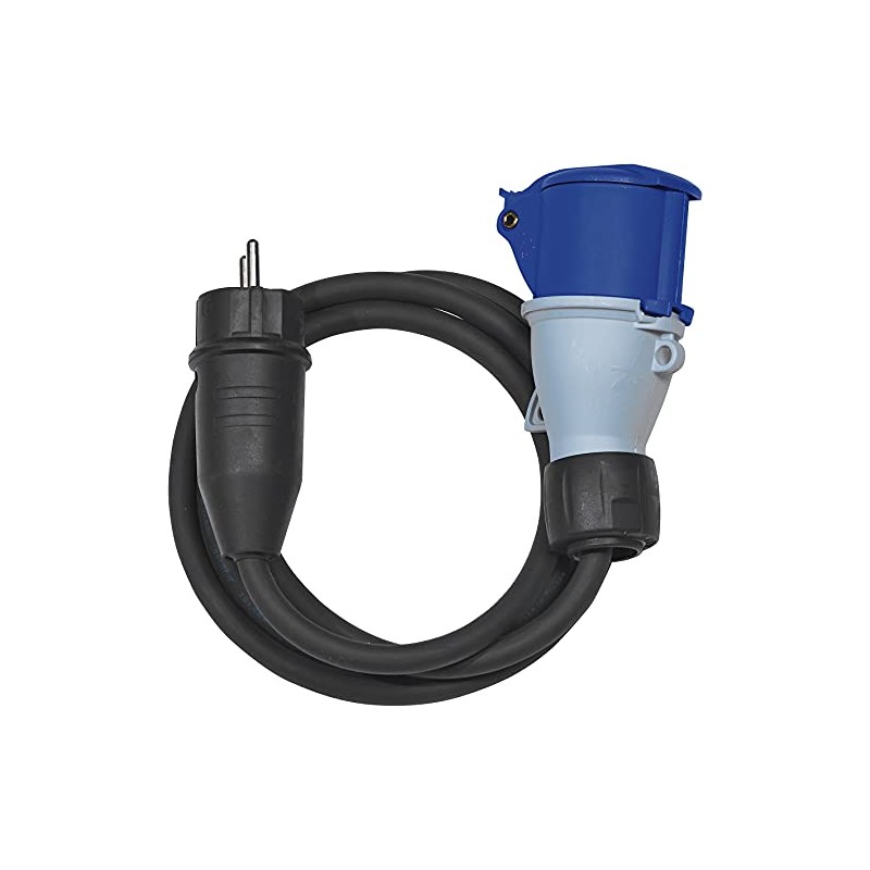Brennenstuhl 1132921 P17 + Extension Adaptor with Plug 2 P