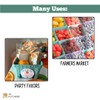 Kitchens Green Molded Pulp Fiber Berry/Produce Vented 1 Pint Basket