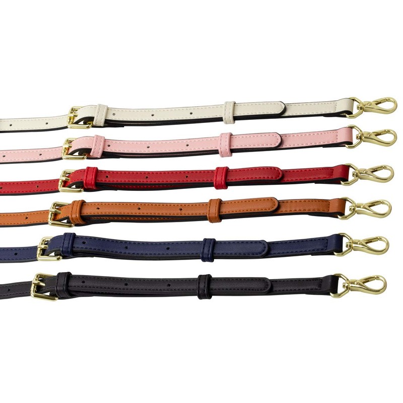 Allzedream Leather Purse Strap Replacement Crossbody Handbag Long Adjustable, Red,