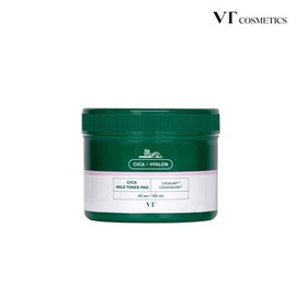 VT Cica Mild Toner Pads (60 sheets) (Moisture Soothing Pads) / VT 시카 마일드 토너 패드 60매입 (수분 진정 패드)