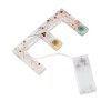 Floral Resin Letter Light Dry Flower and Alphabet Shape LED