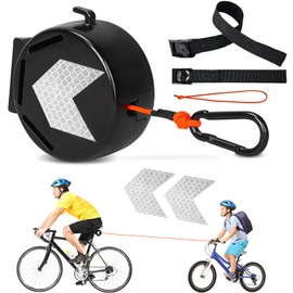 Bicycle Tow Rope Children, 2 m Bicycle Traction Rope, Retractable Tow Rope, Parents Child, Follow Me Bike, Bicycle Bar, Pull Rope, Tow Rope for Children, MTB Bike