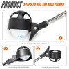 Golf Ball Retriever, Portable Extendable Golf Ball Retriever & Grabber