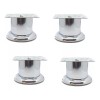 Herrajes Guerrero Pata Para Mueble 5 Cm Alto Salas Paquete De 4