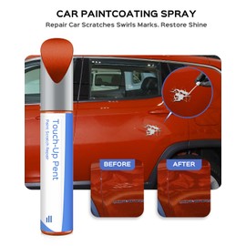 PARTS4EV PV6/DV6 Sunburst Orange Pearl Touch Up Paint Compatible with Jeep Exact Match Chips and Nicks Touch Up