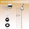 Lydia's Deal Toilet Handle Replacement Kit, Adjustable Front Mount Toilet
