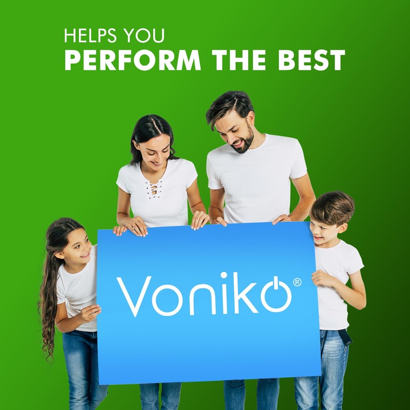 Voniko Rechargeable AA NiMH Enecycle Double A Batteries 12 Pack