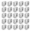 sourcing map M6-1x5 Square Nuts, 304 Stainless Steel Coarse Thread