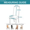 Granbest High Stretch Dining Chair Slipcovers, Universal Fit Jacquard Parson