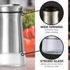 The Original Salt and Pepper Shakers set - Silver- Spice
