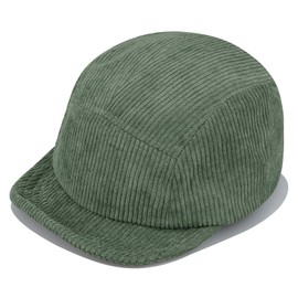 Clakllie 5 Panel Trucker Hat Low Profile Baseball Fitted Cap Unstructured Golf Dad Hats Adjustable Camp Caps,Green