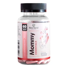 Mommy Essentials | 60 Cápsulas Sin Sabor | Complejo Multivitamínico para Mamás | Apoyo Natural para Vitalidad y Bienestar
