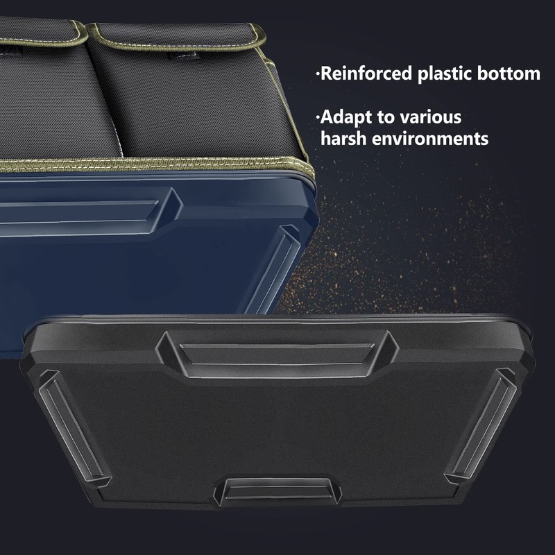 Tool Bag, Ounic 20 Inch Large Tool Bag Heavy Duty