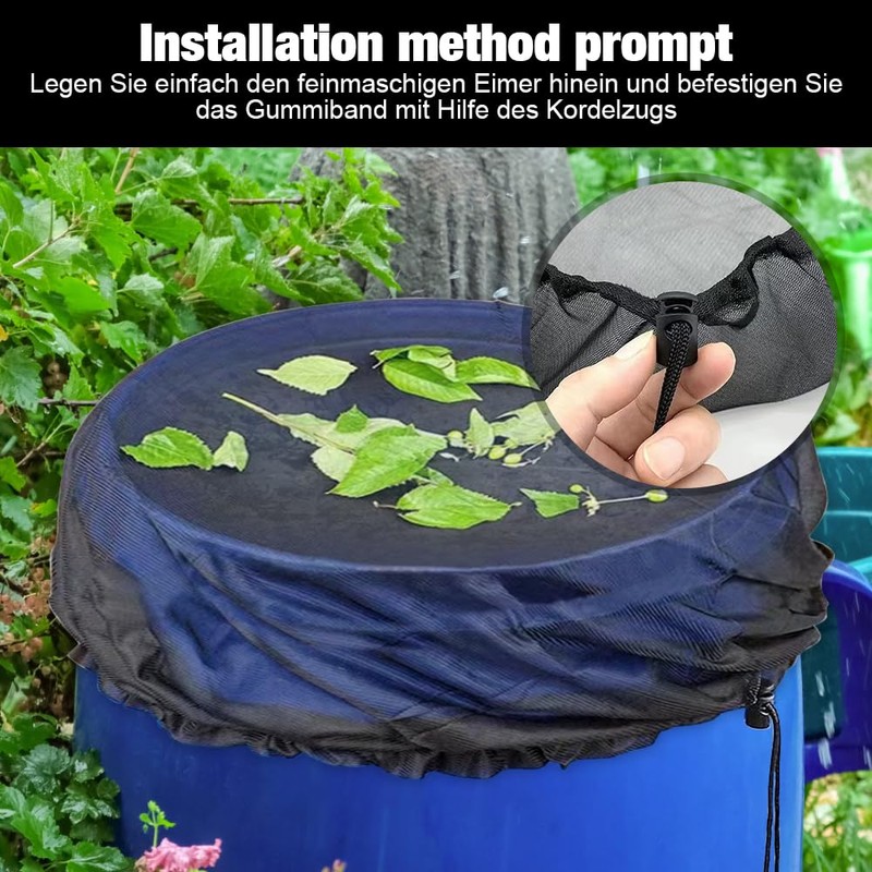 mizikuu Pack of 2 Rain Butt Net, 95 cm Rain