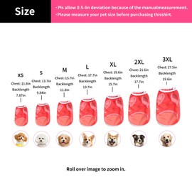 Ittokis 4 Pack Dog Cooling Shirts - Breathable Lightweight Shirts for Large Dogs Boy, Sleeveless Sun Protection Shirts for Puppy Vest Pet Apparel (S)