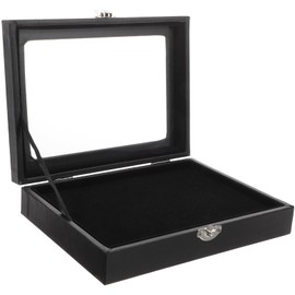 Holibanna Badge Storage Box Shadow Boxes Display Cases Jewelry Container Pin Case for Display Jewelry Case Pin Display Holder Badge Brooch Case Brooch Storage Holder Jewelry Display Case