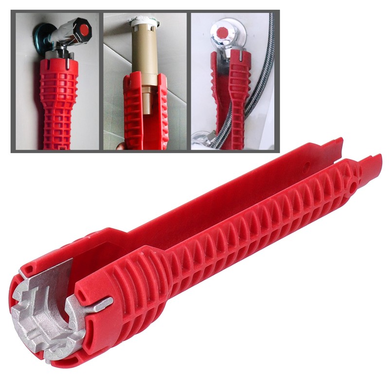 Faucet Wrench Sink Wrench Tool MultiFunctional Sink Installer Tool Faucet