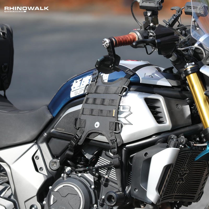 Rhinowalk Motorcycle Tank Side Bag/Motorcycle Front Load Universal Saddle Bag