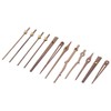 Clock Repairing Replacement Kit with Walnut Wood Hands and Quartz