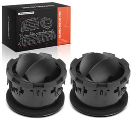 A-Premium 2PCS Dashboard Air Vent Compatible with Ford F-250 F-350 F-450 F-550 Super Duty 2011 2012 2013 2014 2015 2016, Black