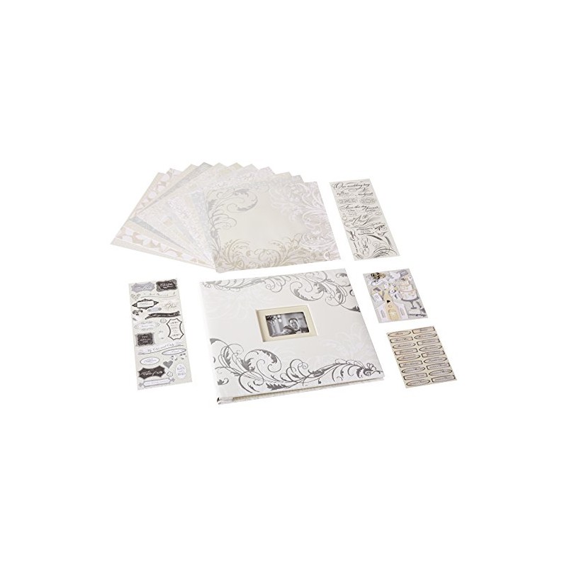 K&Company Classic Wedding Boxed Scrapbook Kit