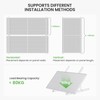 Callsun 41in Adjustable Solar Panel Mount Brackets with Foldable Tilt