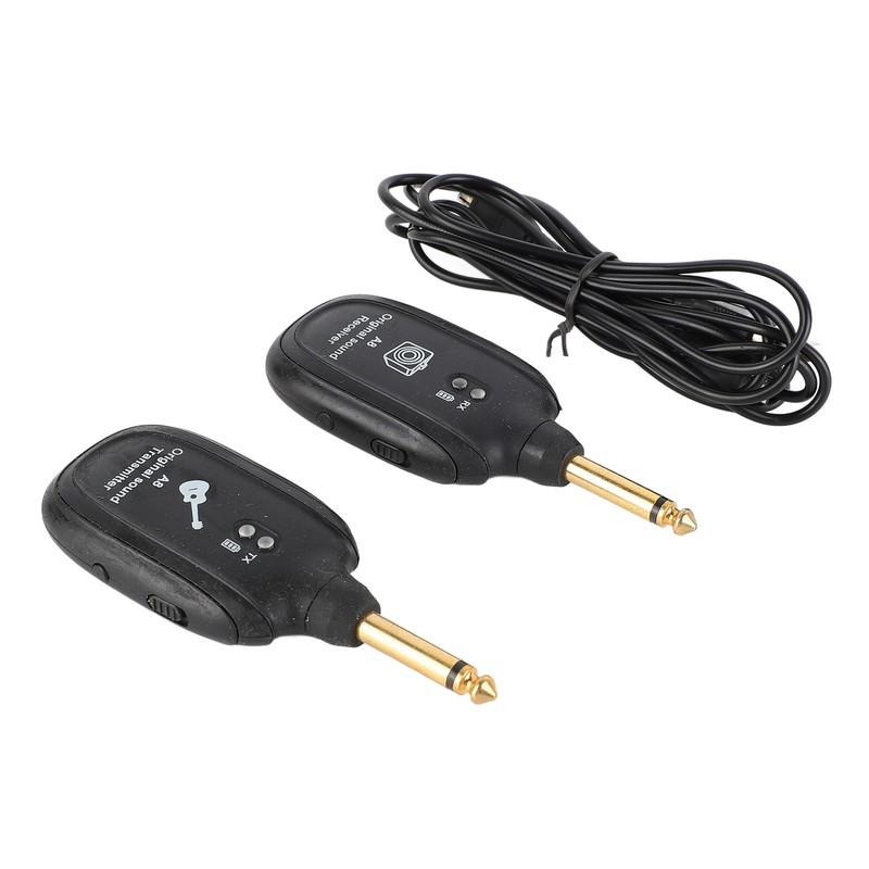 Wireless Guitar System Receiver Transmitter Audio Transmission System Accessory Set