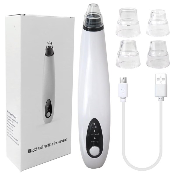 INGQI New Electric Blackhead Remover Cleaner Face Diamond Pore Vacuum