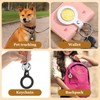 guduling 2 Pcs Coin Holder Keychains,Quarter Holder Keychain,Leather Quarter Keychain,Waterproof