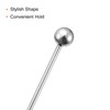 sourcing map Cocktail Toothpicks, 8Pcs 8.2 Inch Stainless Steel Extra