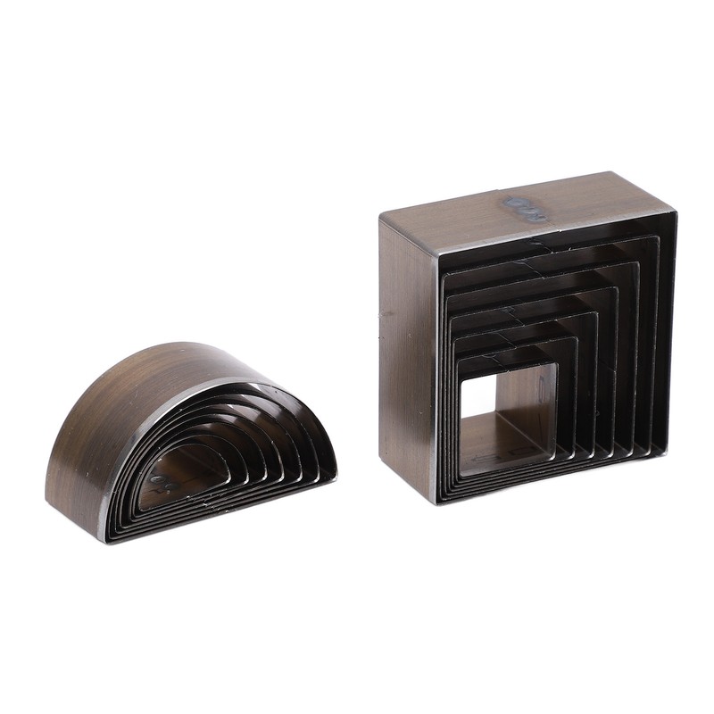 14 Pcs Leather Cutting Mold 2 Shape Exquisite High Carbon
