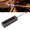Ingot Graphite Mould Long Handle Graphite Fused Gold 6.6 Lb