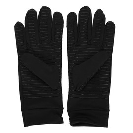 1 Pair of Copper Compression Arthritis Gloves Touches Screen Full Finger GlovesL
