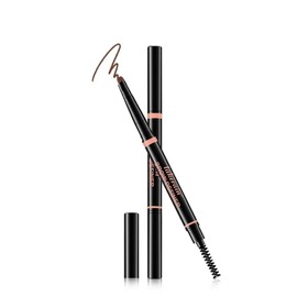 Precision eyebrow pencil, eyebrow stylist shape and filler mechanical eyebrow makeup pencil (2# Brown)
