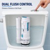 Dual-Flush Split Toilet Drain Valve, 18.5–29cm Size Options