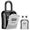 Puroma Lock Box Combination Key Lock Box, Wall-Mounted Portable Storage