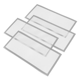 SEWACC 4Pcs Magnetic Floor Vent Covers Easy to Install Air Vent Filters for Home Office Shopping Malls Debris Traps for Floor Registers