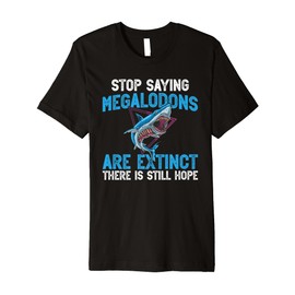 Megalodon Accessories for Shark Lover Teeth Megalodon Premium T-Shirt