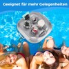 YODOOLTLY Inflatable Floating Drink Holder with 6 Holes Large Capacity