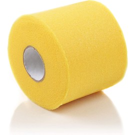 Howies Hockey Athletic Pro Grade Sports Pre-Wrap Tape - 5 Rolls - Yellow