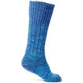 Mongrel Socks Pure Merino Wool Socks - Blue Green, XL Mens 9-12