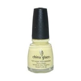 China Glaze Nail Polish, Lemon Fizz, 0.5 Fluid Ounce