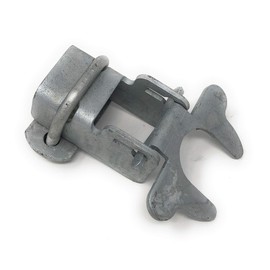 Kennel Gate Latch, 1-3/8" Frame Galvanized Steel