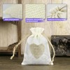 dogmoon Jute Bags with Drawstring, Pack of 20 Jute Bags,