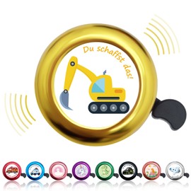 DADAPANGHU Children's Bicycle Bell, Loud Bicycle Bell, Children Boys Girls for Bicycle Balance Bike Scooter Tricycle Mountain Bike Children's Bicycle Bell Girls Boys Many Colours