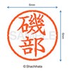 Shachihata Stamp Name 6 Correction Stamp XL-6 Stamp Face 0.2