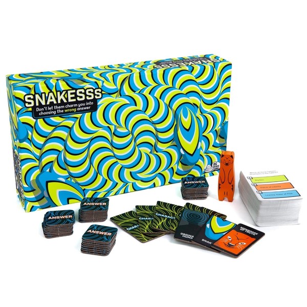 Snakes: Award Winning Board Game For Adults and Family, Kids 12+ - Best New Board Games 2022